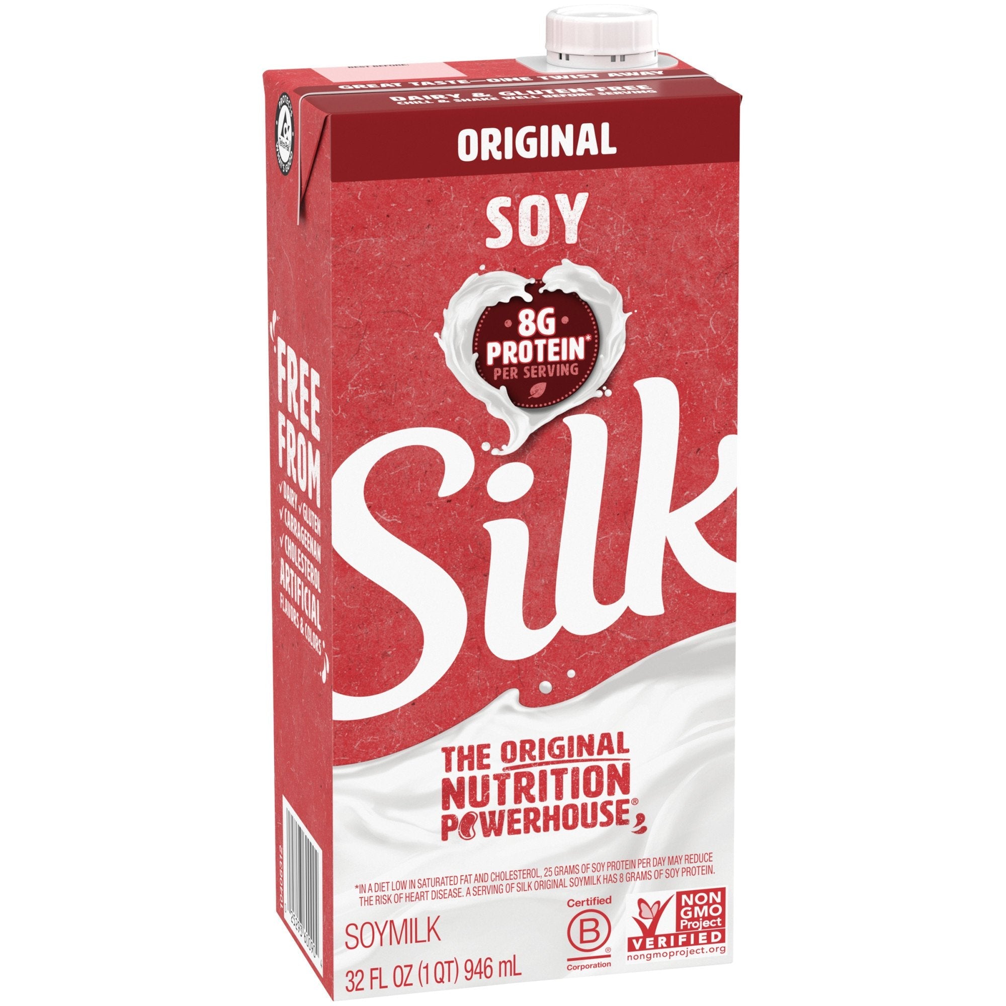 Silk Aseptic Plain Milk Soy