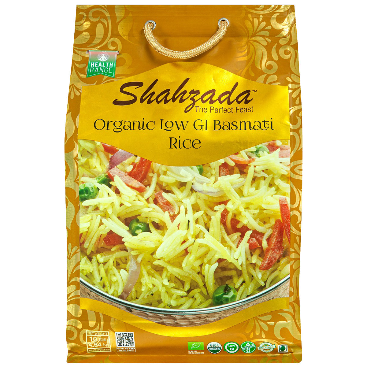 Wholesale Shahzada Low GI Basmati Rice 10lb- Bulk