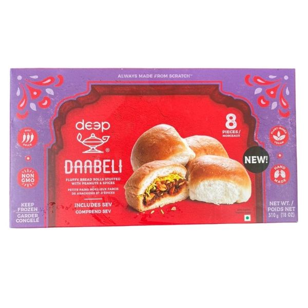 Wholesale Deep Daabeli With Sev (8pc)18 Oz- Bulk