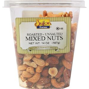 Setton Farms Mixed Nuts Roasted Unsalted 14 Oz Tub