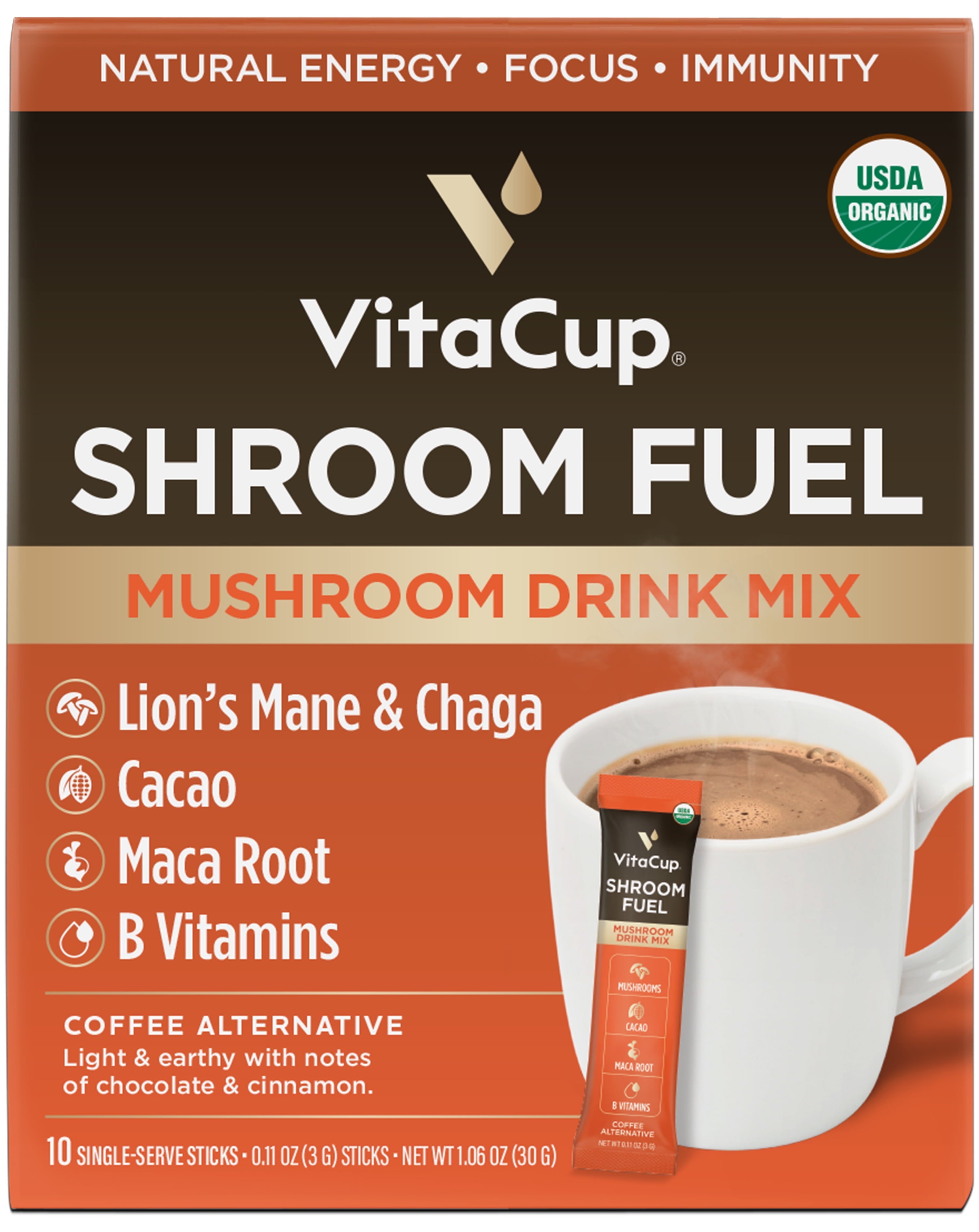 VitaCup Shroom Fuel Mushroom Based 1.06 Oz