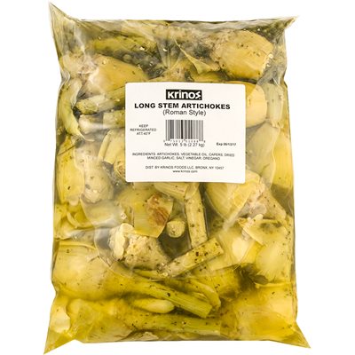 Wholesale Krinos Long Stemmed Artichokes 5Lb Bag- Bulk