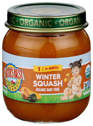 Wholesale Earth's Best Organic Baby Food Winter Squash 4 Oz- Bulk