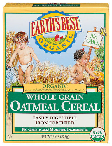Wholesale Earth's Best Oatmeal Cereal 8 oz- Bulk