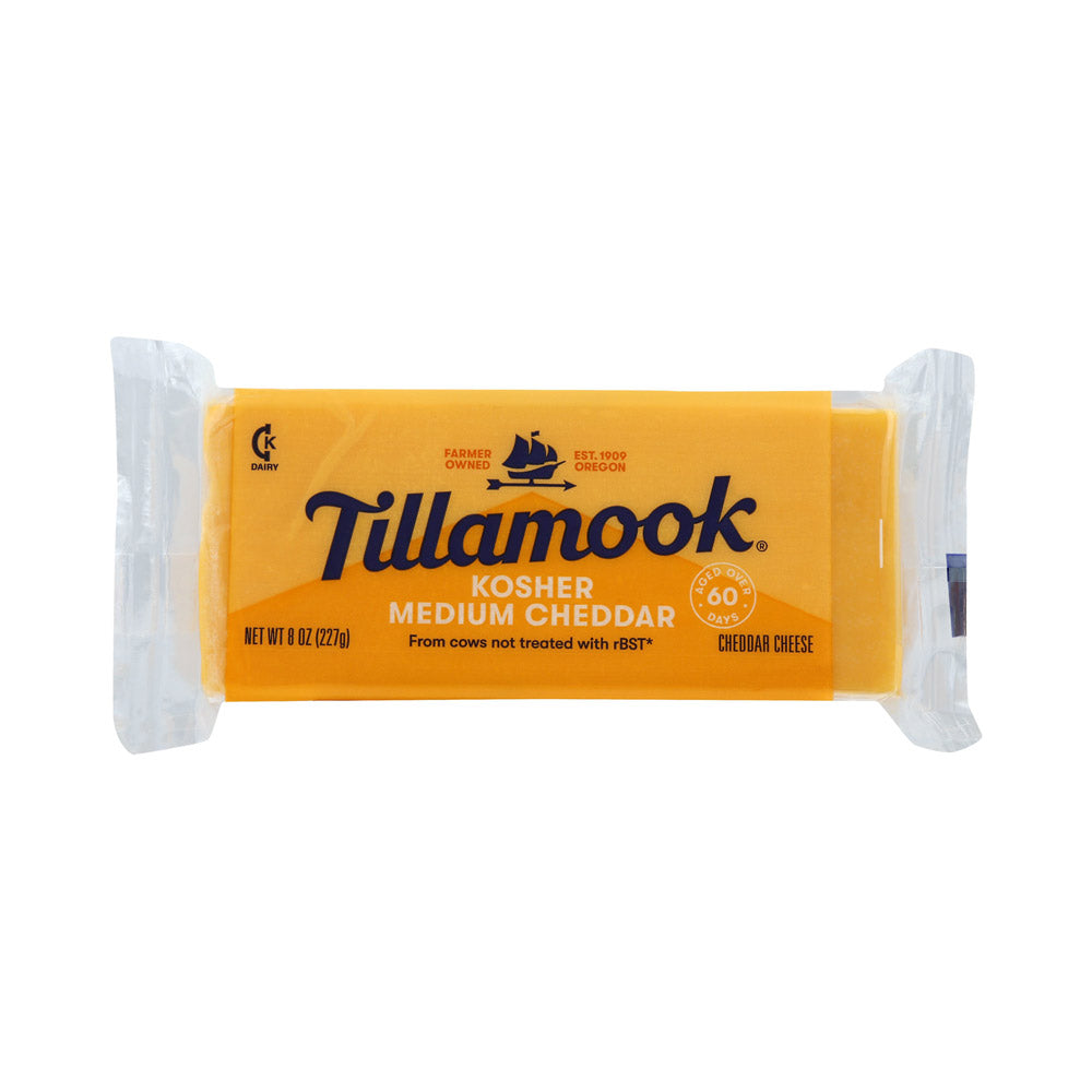 Wholesale Tillamook Kosher Cheddar Colored Cheese 7oz- Bulk