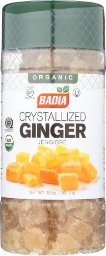 Wholesale Badia Spices Organic Ginger Crystallized 10 oz Shaker- Bulk