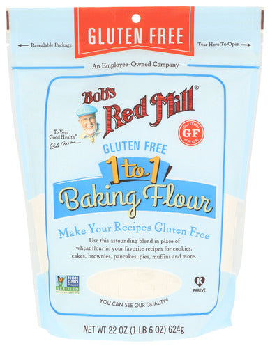 Bob's Red Mill Baking Flour 1 To 1 22oz 4ct