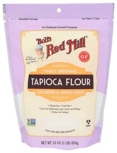 Bob's Red Mill Finely Ground Tapioca Flour 16oz 4ct