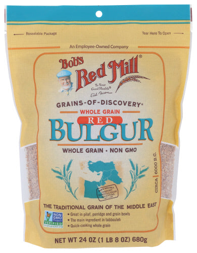 Bobs Red Mill Grains Of Discovery Bulgur Red Whole Grain 24oz 4ct