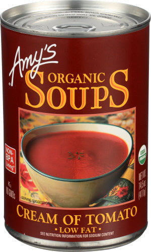Amy's Organic Cream of Tomato Soup 14.5oz 12ct