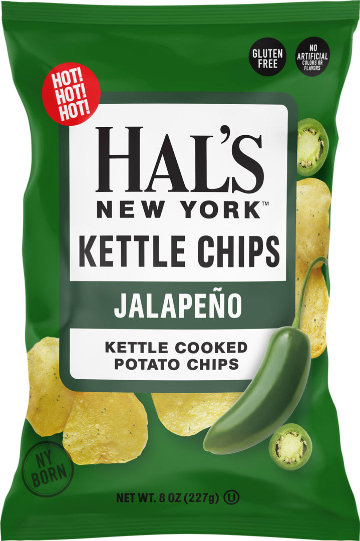 Wholesale Hals Ny Chips Extra Large Jalapeno 8oz Bag- Bulk