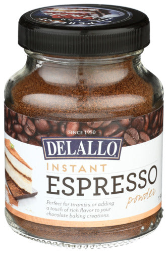 Wholesale Delallo Baking Powder Espresso Case of 1.94 Oz Jar- Bulk