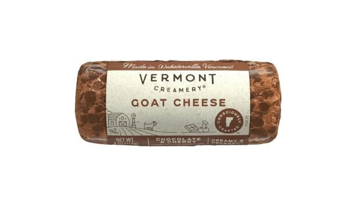 Chocolate Cherry Chevre Logs 4 OZ