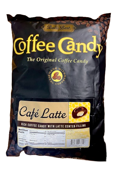 Wholesale Bali's Best Café Latte Coffee Candy Bulk 2.2 lb Bag- Bulk