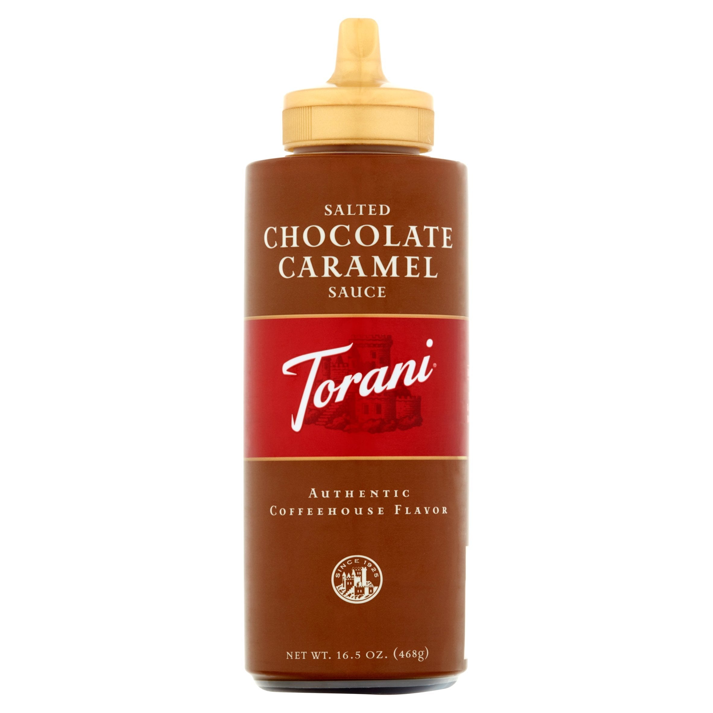 Torani Sea Salt Chocolate Caramel Puremade Sauce 16.5 Oz