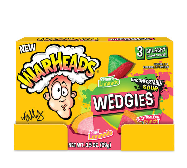 Wholesale Warheads Wedgies 3.5 Oz Theater Box- Bulk