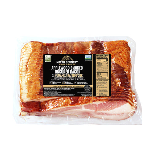 North Country Smokehouse Applewood Smoked Bacon 10/12 Slices  10lb