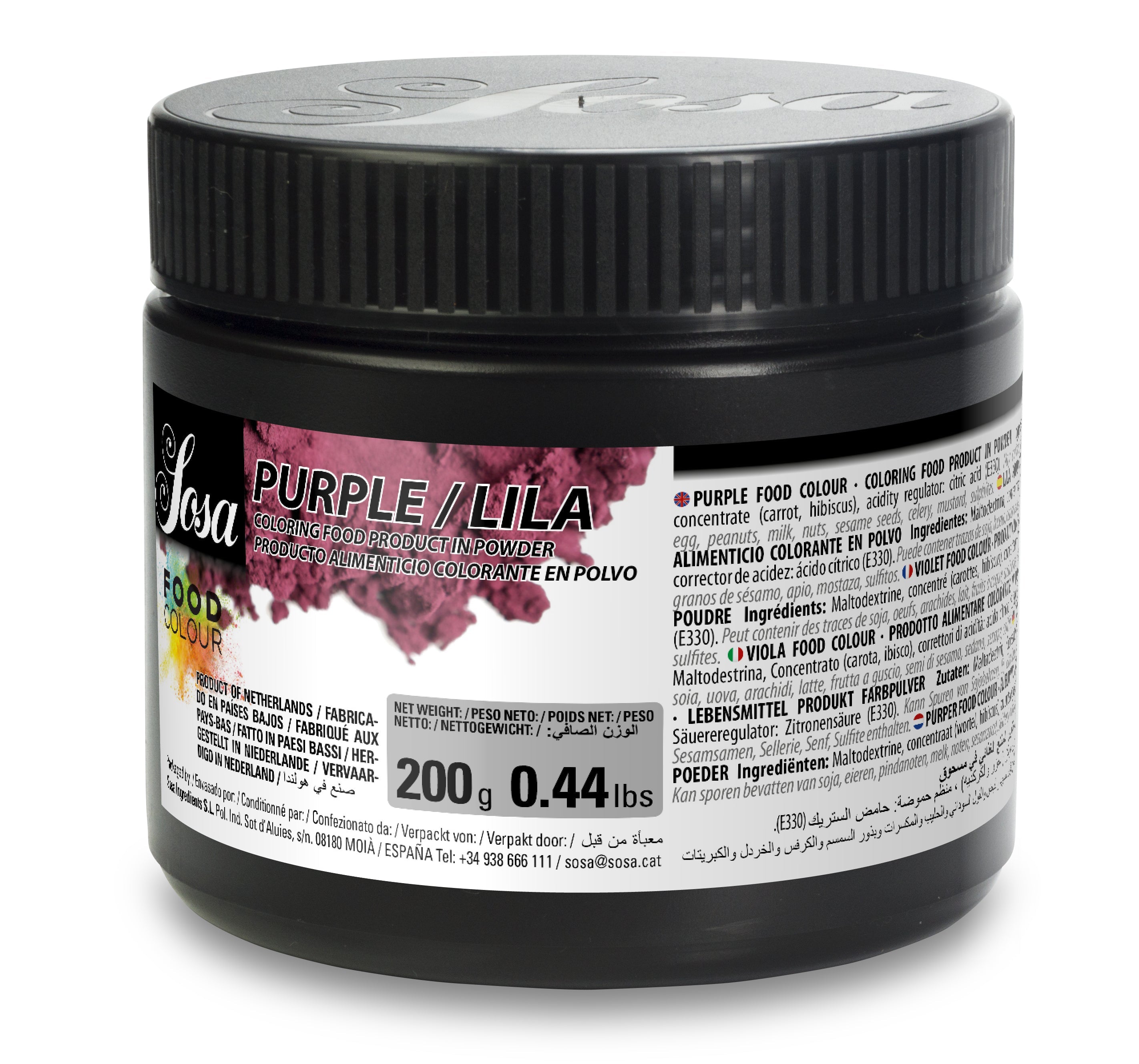 Sosa Purple Food Color 200gr