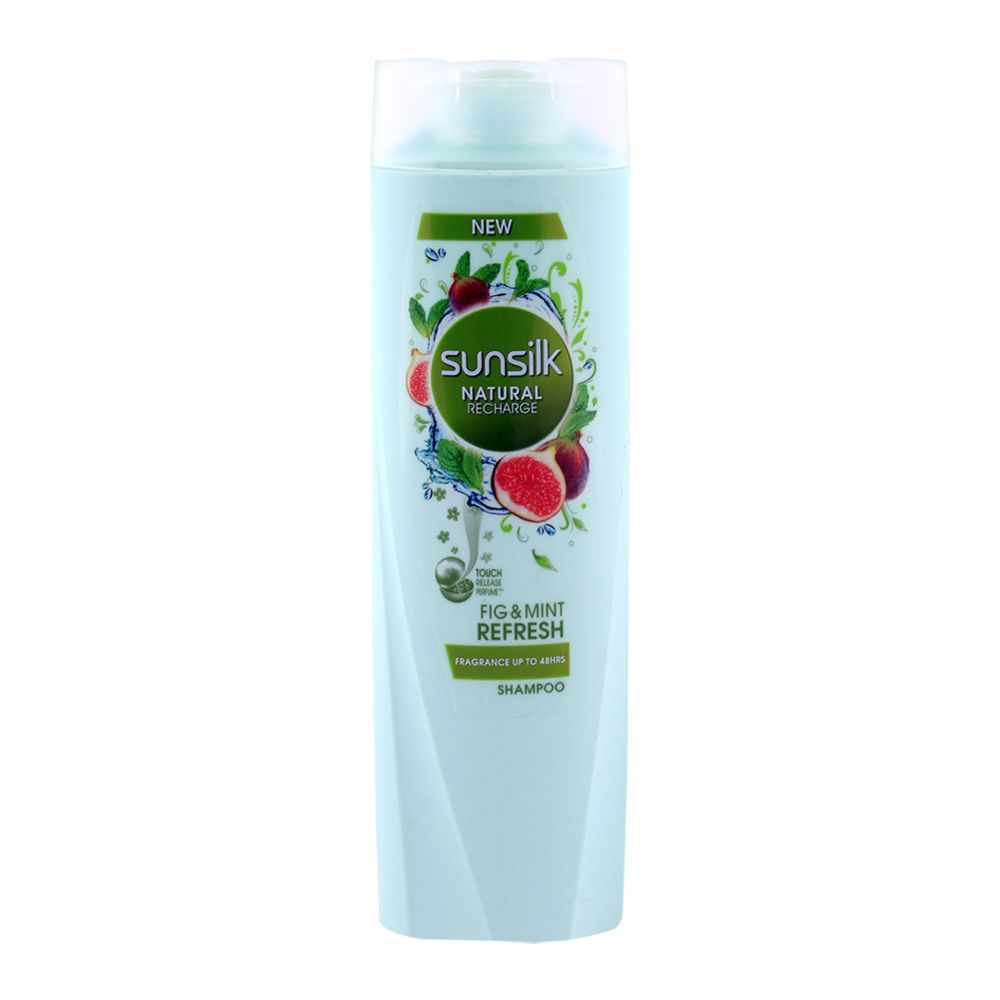 Wholesale Sunsilk Fig & Mint Shampoo 400ml (white)- Bulk