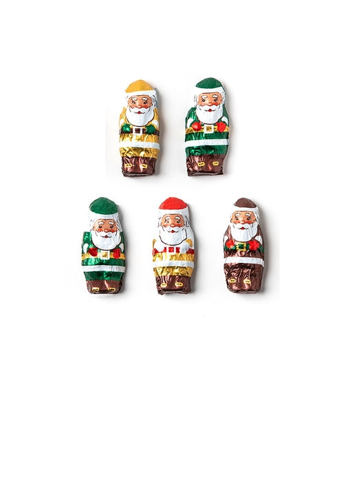 Madelaine Chocolate Dark Chocolate Mini Santas (10 Lb.) 17.6 OZ Per Case
