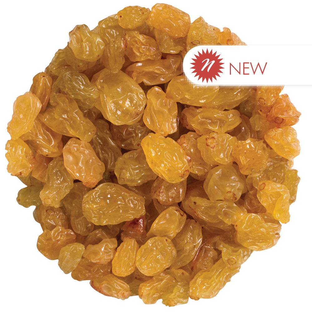 Wholesale Raisins - Golden - Jumbo 30Lbs/Cs- Bulk