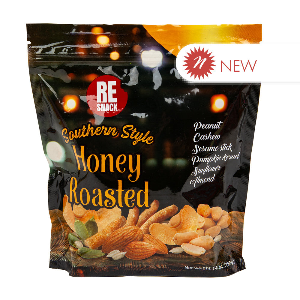 Wholesale Bar - Mix - Honey - Roasted Southern - Style - 14Oz - Pk12- Bulk