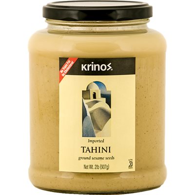 Wholesale Krinos Tahini 2lb jar- Bulk