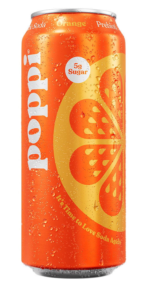 Wholesale Poppi Soda 12/16Oz Orange- Bulk