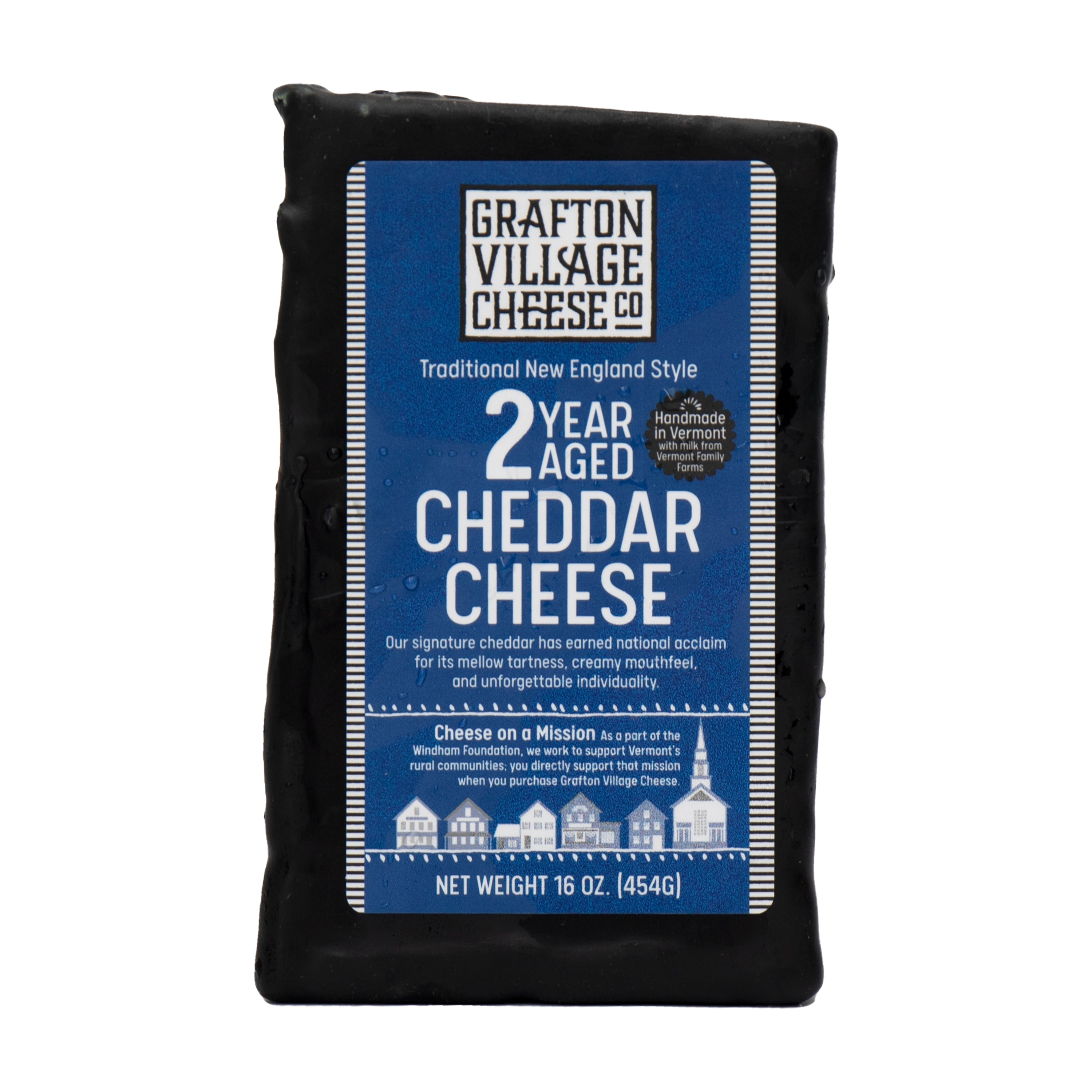 Grafton Village Cheese 2 Year Vermont Cheddar Cheese 1lb