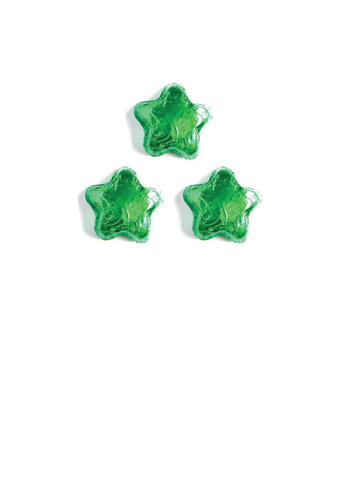 Wholesale Green Mini Stars (10 Lb.)- Bulk