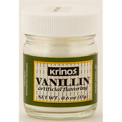 Wholesale Krinos Vanillin .75 Oz Jar- Bulk