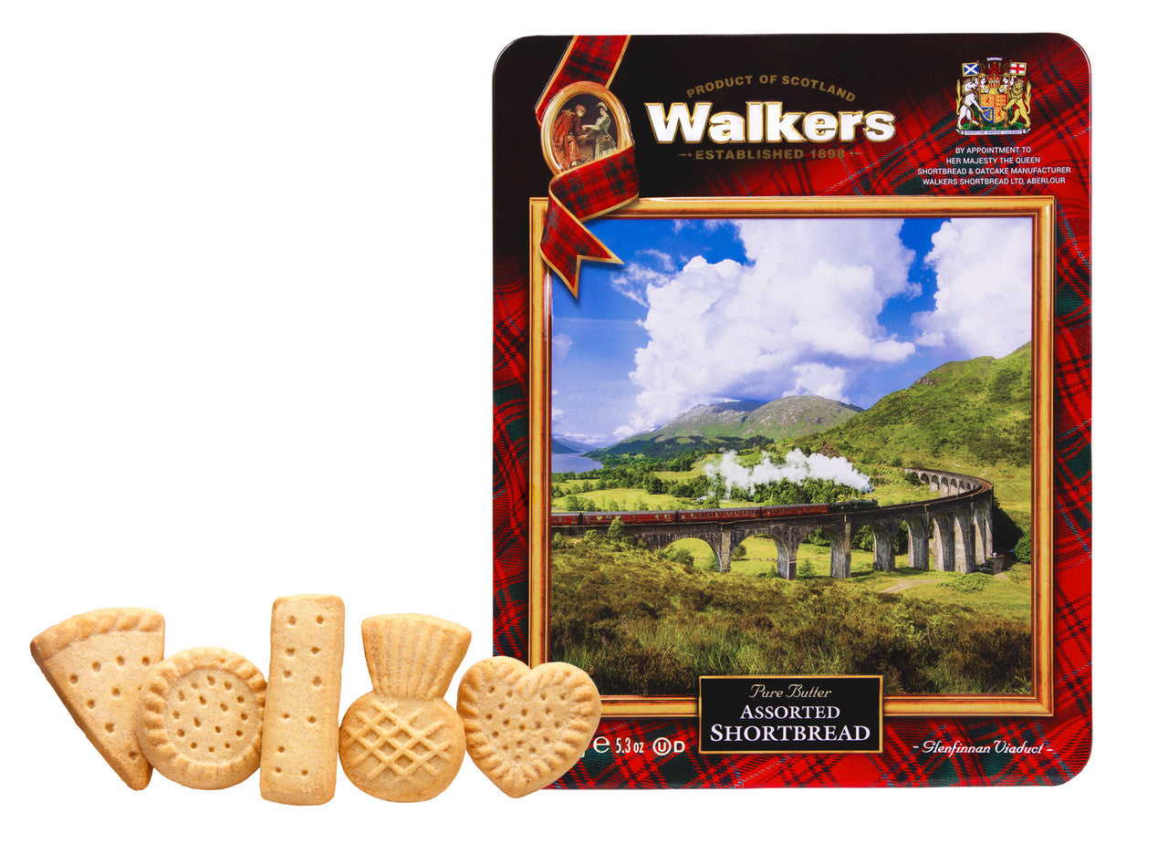 Wholesale Glenfinnan Viaduct Shortbread Tin 5.3 oz.-12ct Case Bulk