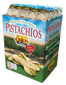 Wholesale Setton Farms Salted/Roasted Pistachio 8 Oz Bags With Display Shippers- Bulk