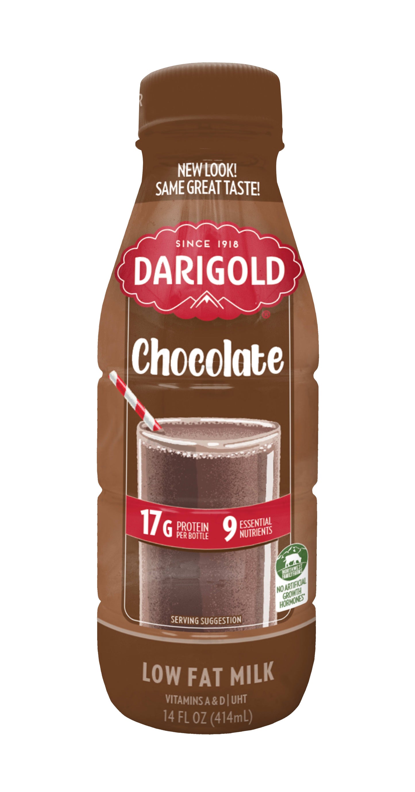 Wholesale Darigold 12/14 Oz Chocolate 1%- Bulk
