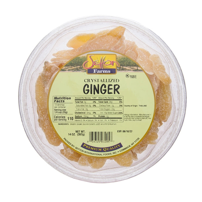 Wholesale Setton Farms Crystalized Ginger 14 Oz Tub- Bulk