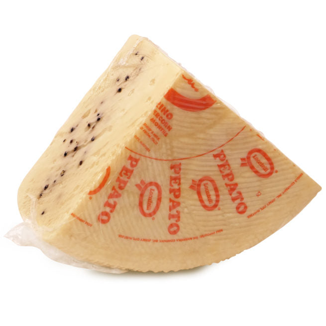 Wholesale Locatelli Pecorino Pepato Wedge Grating Cheese 8 lb- Bulk
