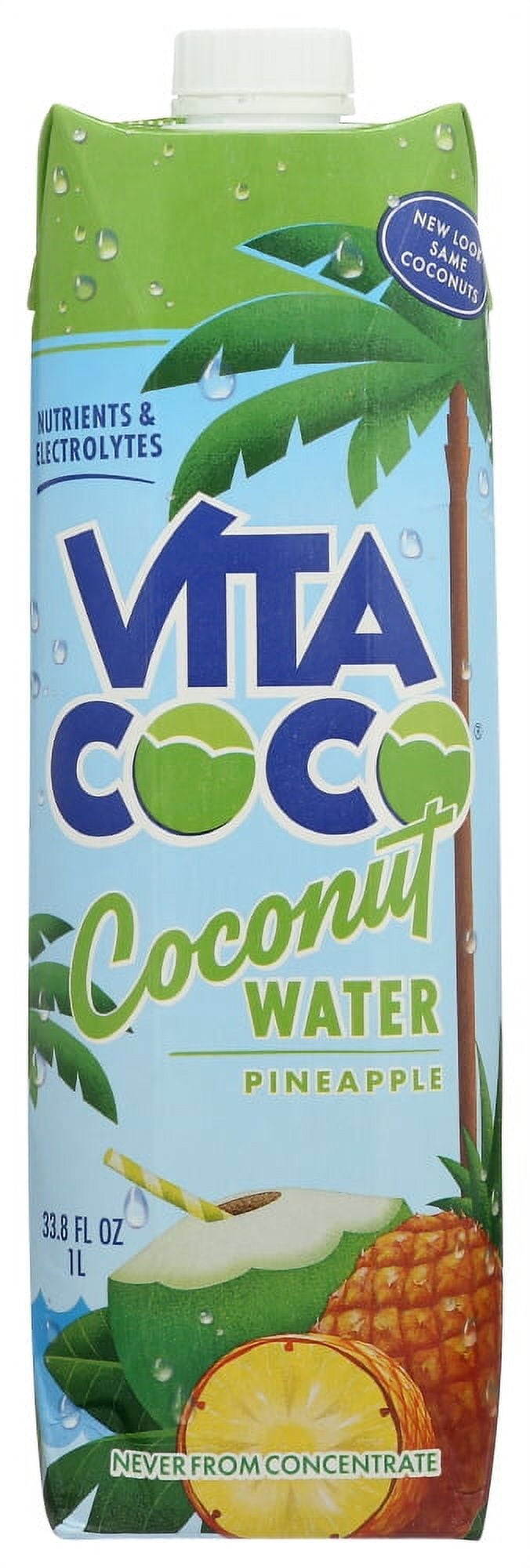 Vita Coco Pure Coconut Water Pineapple 33.8 fl. oz.