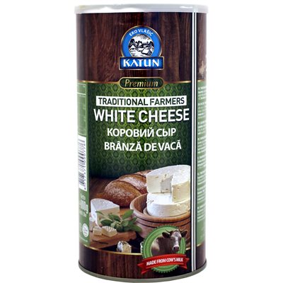 Wholesale Katun Travnicki (Cow'S Milk) Cheese 800G Tin- Bulk