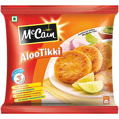 Wholesale McCain Aloo Tikki 400g- Bulk