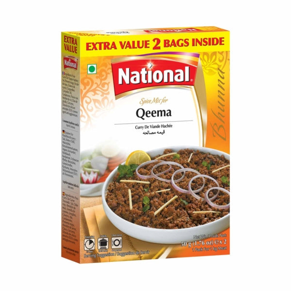 Wholesale National Qeema Spice Mix 50g- Bulk