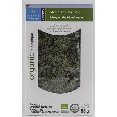 Wholesale Krinos Organic Greek Oregano 56 G Box- Bulk