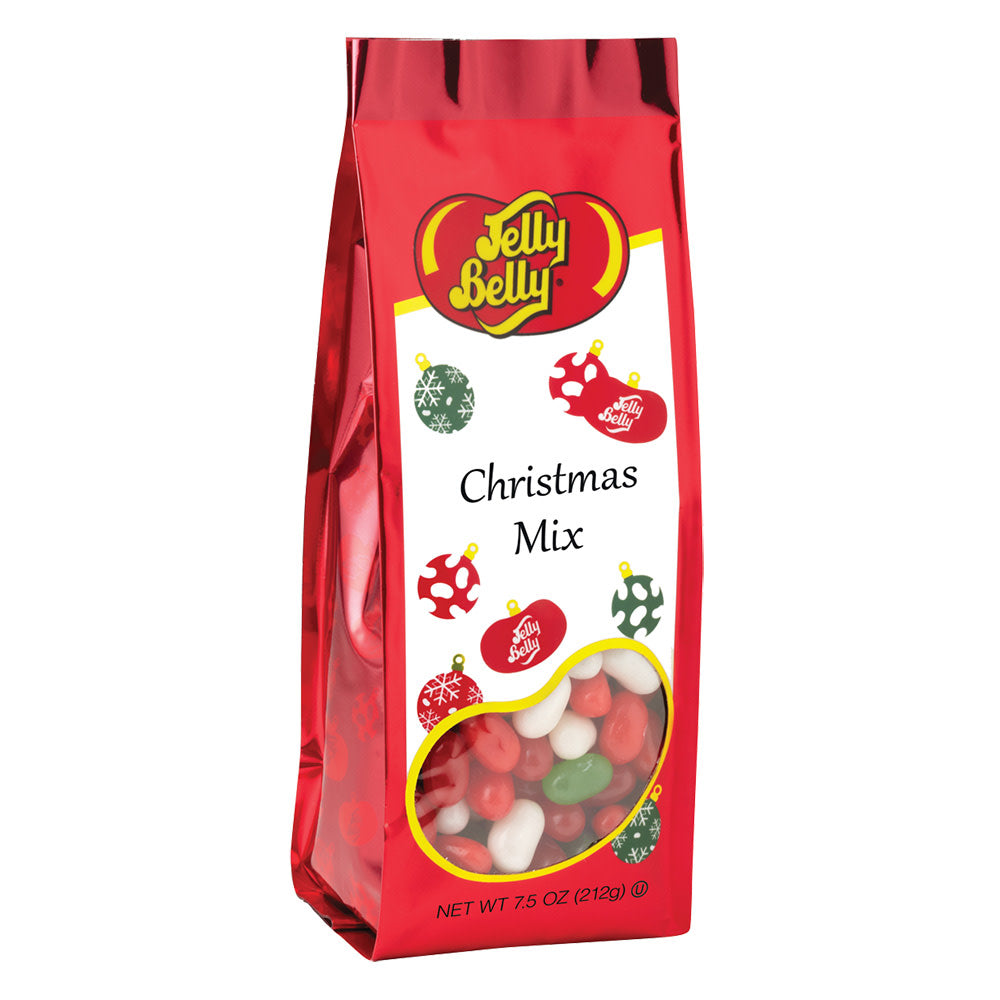 Wholesale Jelly Belly Christmas Mix Jelly Beans 7.5 Oz Gift Bag- Bulk