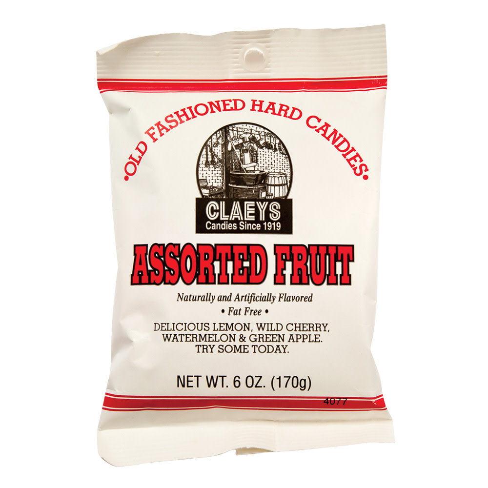 Wholesale Claey'S Assorted Fruit Drops 6 Oz Bag- Bulk