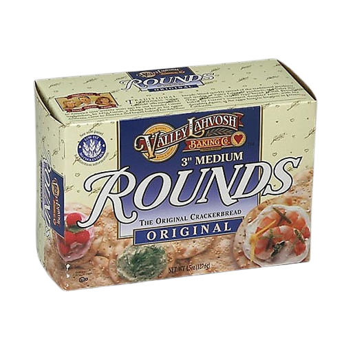 Wholesale Valley Lahvosh Round Crackers 4.5 oz-12ct Case Bulk