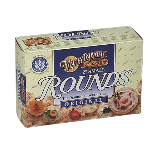 Wholesale Valley Lahvosh Round Crackerbread Crackers 4.5 oz-12ct Case Bulk