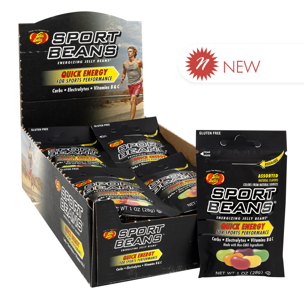 Wholesale Jelly Belly Sport Beans Assorted 1 Oz Bags- Bulk