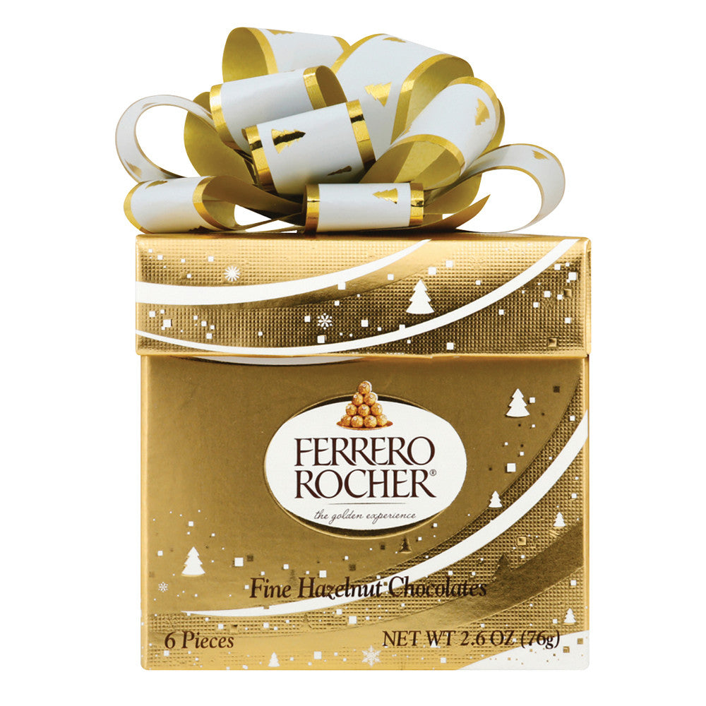 Wholesale Ferrero Rocher Gift Cube 6 Pc 2.6 Oz- Bulk