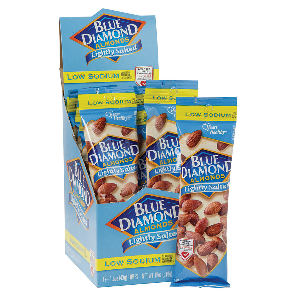 Wholesale Blue Diamond Low Sodium Almonds 1.5 Oz Bag- Bulk