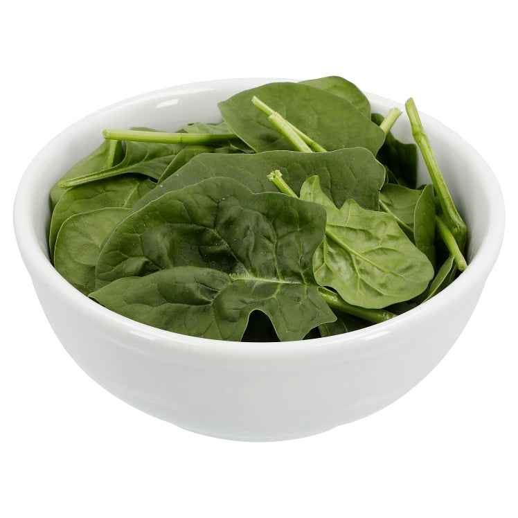 Wholesale Cross Valley Farms Spinach, Baby Flat Leaf Pillow Pack Fresh Ref- Bulk