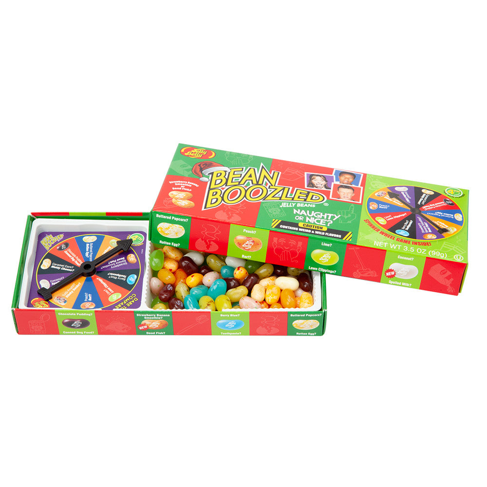 Wholesale Jelly Belly Beanboozled Jelly Beans Naughty And Nice Spinner Box- Bulk